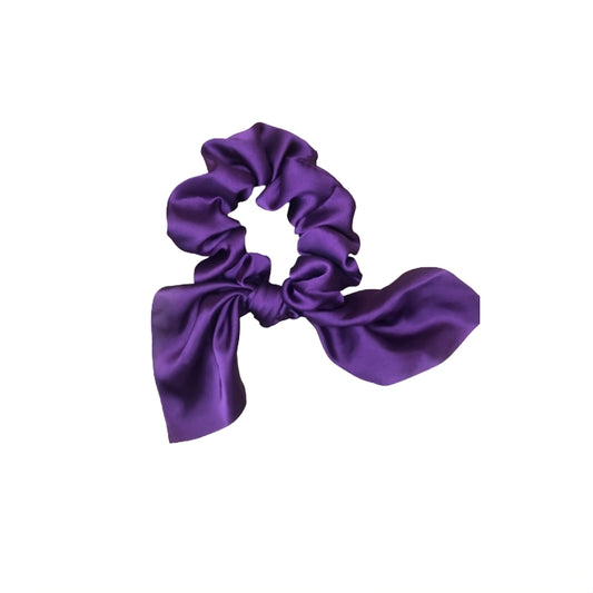 Purple Scrunchie Scarf