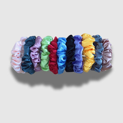 Mini Satin Scrunchies - Choose Your Favourite Colours